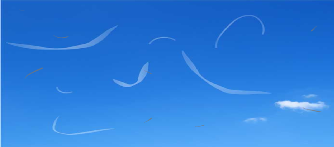 飛蚊症の症状イメージ